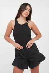 Top damski prążkowany LIU JO. Topy Liu Jo, m, bez wzorów, prążkowane, bez kołnierzyka, bez ramiączek. Za 299.00 zł.