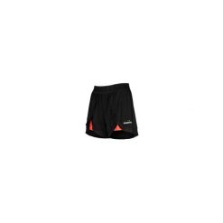 Spodenki krótkie damskie DIADORA L. DOUBLE LAYER SHORTS BE ONE. Czarne szorty Diadora, bez wzorów. Za 99.99 zł.