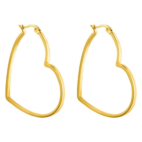 Purelei Purelei Kolczyki Kółka Big Love Kolczyki koła 1 ct Damski. Czerwone kolczyki Purelei, srebrne. Za 115.99 zł.