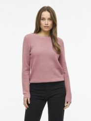 Vila Sweter - VIDalo Kobiety Bawełna różowy, L. Czerwone swetry Vila, l, bez wzorów, z bawełny, bez ramiączek. Za 159.95 zł.