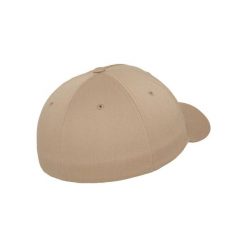 Czapka Flexfit 5 panel. Zielone czapki z daszkiem FLEXFIT, bez wzorów. Za 65.00 zł.
