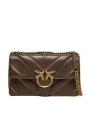 PINKO Torebka 104549 A2OS Brązowy. Brązowe listonoszki Pinko, bez wzorów, ze skóry, bez dodatków. Za 1,739.00 zł.