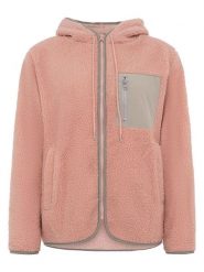 Zwillingsherz Kurtka polarowa "Classic" w kolorze jasnoróżowym rozmiar: L. Różowe kurtki Zwillingsherz, l, bez wzorów, z polaru, bez kaptura. Za 130.99 zł.