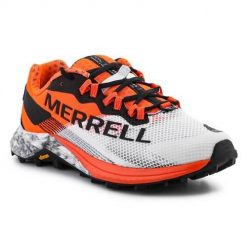Buty do chodzenia damskie Merrell Mtl Long Sky 2. Białe buty do biegania Merrell, bez wzorów, z materiału, bez zapięcia, do biegania. Za 722.00 zł.