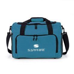 Torba podróżna Sapphire ST-170 - niebieska. Niebieskie torby podróżne SAPPHIRE, bez wzorów, z materiału, na ramię, duże. W wyprzedaży za 49.90 zł.