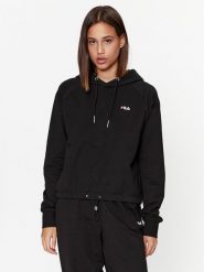 Fila Bluza FAW0457 Czarny Regular Fit. Czarne bluzy Fila, m, bez wzorów, z bawełny, bez kaptura. Za 139.99 zł.