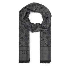 Szal Guess. Szare szaliki i kominy Guess, z aplikacjami. Za 259.99 zł.