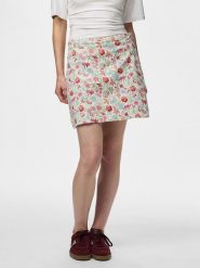 Pieces Spódnica w kolorze kremowym rozmiar: XL. Brązowe spódnice Pieces, na co dzień, xl, bez wzorów, mini, proste. Za 100.99 zł.