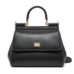 Torebka Dolce&Gabbana. Czarne torebki klasyczne Dolce&Gabbana, bez wzorów, klasyczne, bez dodatków. Za 7,509.00 zł.