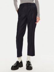 Weekend Max Mara Spodnie materiałowe Hateley 2425136052 Granatowy Regular Fit. Niebieskie spodnie materiałowe Weekend Max Mara, bez wzorów, z materiału. Za 549.99 zł.