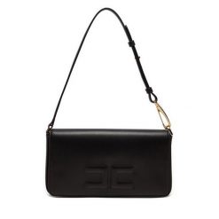 Torebka Elisabetta Franchi. Czarne torebki klasyczne Elisabetta Franchi, bez wzorów, klasyczne, bez dodatków. Za 2,649.00 zł.