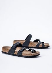 Japonki damskie Birkenstock Mayari BF (71793). Czarne japonki Birkenstock, bez wzorów, młodzieżowe. Za 289.99 zł.