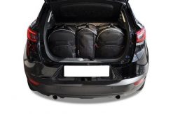 Torby Do Bagażnika Mazda Cx-3 2015-2022 3Szt Kjust. Czarne torby podróżne KJUST, bez wzorów, z kauczuku. Za 944.00 zł.