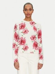 Morgan Sweter 251-MFLOWER Écru Regular Fit. Swetry Morgan, xs, bez wzorów, z syntetyku, bez ramiączek. Za 179.99 zł.