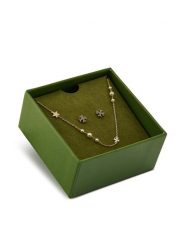 Tory Burch Zestaw naszyjnik i kolczyki 165322 Złoty. Żółte kolczyki Tory Burch, metalowe. Za 669.99 zł.