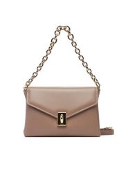Furla Torebka Meridiana WB01448 BX3227 MA200 Brązowy. Brązowe listonoszki Furla, bez wzorów, ze skóry, bez dodatków. Za 2,329.00 zł.