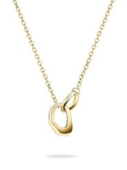 Tamaris Naszyjnik z elementem ozdobnym - dł. 45 cm rozmiar: onesize. Żółte naszyjniki Tamaris, z materiału, ze stali. Za 210.32 zł.