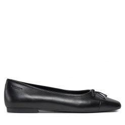 Baleriny Vagabond Shoemakers. Czarne baleriny Vagabond Shoemakers, bez wzorów, bez obcasa, bez zapięcia. Za 319.99 zł.