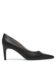 Calvin Klein Szpilki Pump 70 Pointy Hw Bar Lth HW0HW02561 Czarny. Czarne szpilki Calvin Klein, bez wzorów, ze skóry, bez obcasa, na szpilce, bez zapięcia. Za 699.99 zł.