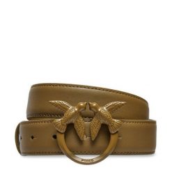 Pasek Damski PINKO. Brązowe paski Pinko, bez wzorów. Za 409.99 zł.