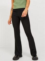 JJXX Spodnie materiałowe 12224631 Czarny Flared Fit. Czarne spodnie materiałowe JJXX, bez wzorów, z materiału. Za 99.99 zł.