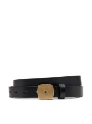 Calvin Klein Jeans Pasek Damski Casual Plaque Buckle 20Mm LV04K7007G Czarny. Czarne paski Calvin Klein Jeans, bez wzorów, z jeansu, casualowe. Za 159.99 zł.