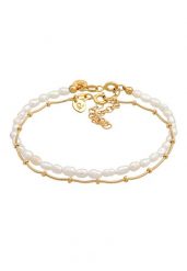 Elli PREMIUM Damskie kulki Basic Set zestaw 2 częściowy z perły hodowlana słodkowodna w srebrze 925 Sterling Silver Bransoletki 1 ct. Szare bransoletki Elli PREMIUM, z perłą, srebrne. Za 428.99 zł.