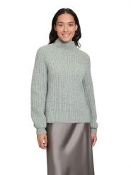 CARTOON Sweter w kolorze zielonym rozmiar: 46. Zielone swetry Cartoon, bez wzorów, ze splotem, bez ramiączek. Za 159.95 zł.