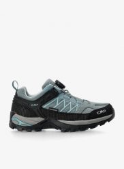 Buty turystyczne damskie CMP Rigel Low Fitgo WP. Zielone trekkingi CMP, bez wzorów, z materiału, bez zapięcia, trekkingowe. Za 346.49 zł.
