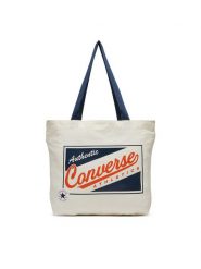 Converse Torebka 10027609-A01 Beżowy. Brązowe shopper bag Converse, bez wzorów, z materiału, bez dodatków. Za 129.99 zł.