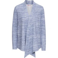 Bluza rozpinana z długim rękawem bonprix niebieski melanż. Bluzy marki INOVIK. Za 49.99 zł.
