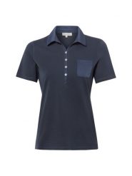 Marc O'Polo koszulka polo Kobiety Bawełna niebieski, XS. Niebieskie t-shirty sportowe Marc O'Polo, xs, bez wzorów, z bawełny, bez ramiączek. Za 179.95 zł.