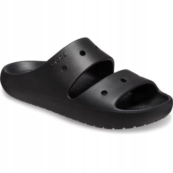 Klapki Dla Dorosłych Crocs Classic V2 Sandal. Białe klapki Crocs, bez wzorów, z materiału, bez obcasa, bez zapięcia. Za 135.99 zł.