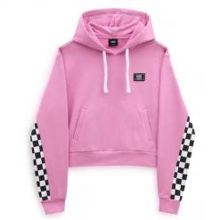 Bluza sportowa damska Vans Boom Boom Check Hoodie. Bluzy z kapturem Vans, l, bez wzorów, z kapturem. W wyprzedaży za 273.80 zł.