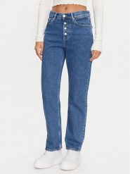 Tommy Jeans Jeansy Izzie DW0DW19536 Niebieski Slim Fit. Niebieskie jeansy Tommy Jeans, bez wzorów, z bawełny. Za 259.99 zł.