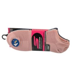 Skarpetki sportowe damskie 3pk Womens Microfiber Non Terry No Show. Białe skarpetki Skechers, bez wzorów, z materiału. Za 59.99 zł.