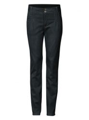 Heine Spodnie chino w kolorze czarnym rozmiar: 22. Czarne chinosy Heine, bez wzorów, z bawełny. Za 148.95 zł.