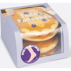 Eat My Socks skarpetki Todd's Pancakes. Skarpetki Eat My Socks, bez wzorów. W wyprzedaży za 62.99 zł.