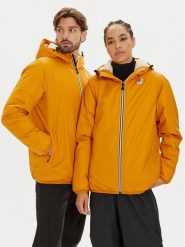K-Way Kurtka zimowa Le Vrai 3.0 Claude K3118TW Żółty Regular Fit. Żółte kurtki K-Way, na zimę, m, bez wzorów, z syntetyku, bez kaptura. Za 619.99 zł.