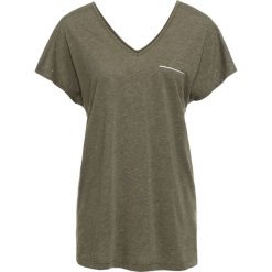 T-shirt z lureksową nitką bonprix oliwkowy melanż. T-shirty marki bonprix. Za 44.99 zł.