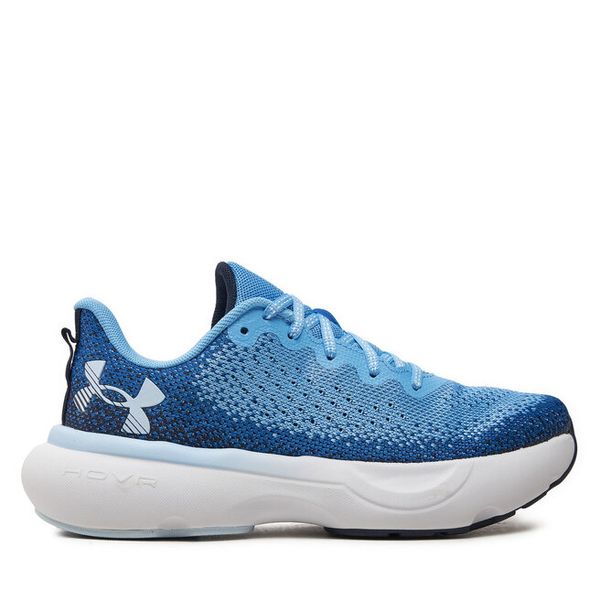 Buty do biegania Under Armour. Niebieskie buty do biegania Under Armour, bez wzorów, bez zapięcia, do biegania. Za 303.99 zł.