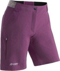Spodenki trekkingowe Maier Sport Norit Regular Fioletowe. Fioletowe szorty sportowe Maier Sports, bez wzorów, z elastanu, trekkingowe. Za 396.45 zł.