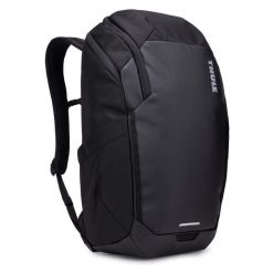 Plecak miejski Thule Chasm Backpack 26 L - black/black. Czarne plecaki Thule, bez wzorów, bez dodatków. Za 459.99 zł.