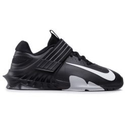 Buty na siłownię Nike. Czarne buty treningowe Nike, bez wzorów, bez zapięcia, na fitness i siłownię. Za 449.99 zł.