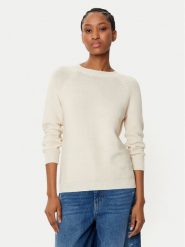Weekend Max Mara Sweter Linz 2515361161 Écru Relaxed Fit. Swetry Weekend Max Mara, s, bez wzorów, z bawełny, bez ramiączek. Za 879.99 zł.