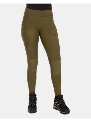 Kilpi Legginsy funkcyjne "Mounteria" w kolorze khaki rozmiar: 36. Brązowe legginsy Kilpi, bez wzorów, z materiału, outdoorowe. Za 282.99 zł.