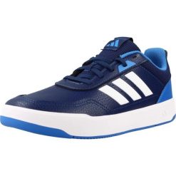 Buty ADIDAS KJ9756 TENSAUR SPORT 3.0 K Niebieski. Białe buty treningowe adidas, bez wzorów, z materiału, bez zapięcia. Za 214.50 zł.