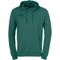 Bluza z kapturem Kempa. Niebieskie bluzy z kapturem Kempa, xl, bez wzorów, z materiału, bez kaptura, do piłki ręcznej. Za 216.50 zł.