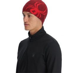 Czapka zimowa Spyder Reversible Innsbruck. Niebieskie czapki zimowe Spyder, bez wzorów, sportowe. Za 169.99 zł.