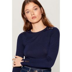 Dopasowany sweter - Niebieski. Swetry marki Mohito. Za 59.99 zł.